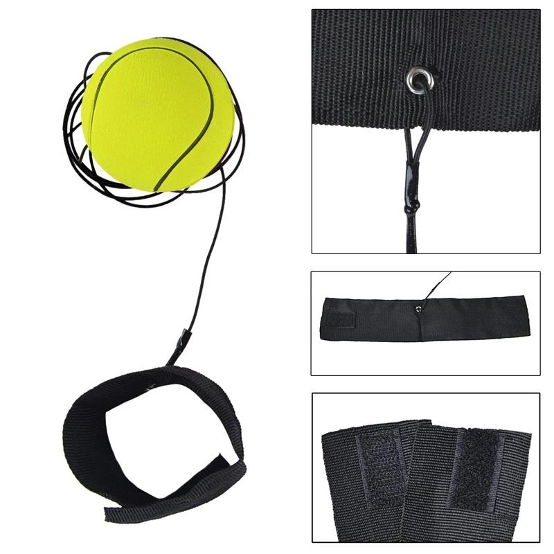 2Pcs Children Sponge Rubber Hand Ball Toy Game Exercises Bouncing Elastic Sport On Nylon String Children Kids Outdoor Toy Ball