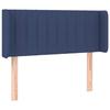 VidaXL Tête de Lit à LED Meuble de Chambre à Coucher Accessoire de Lit Simple Tête de Cadre de Lit Intérieur Bleu 3123470