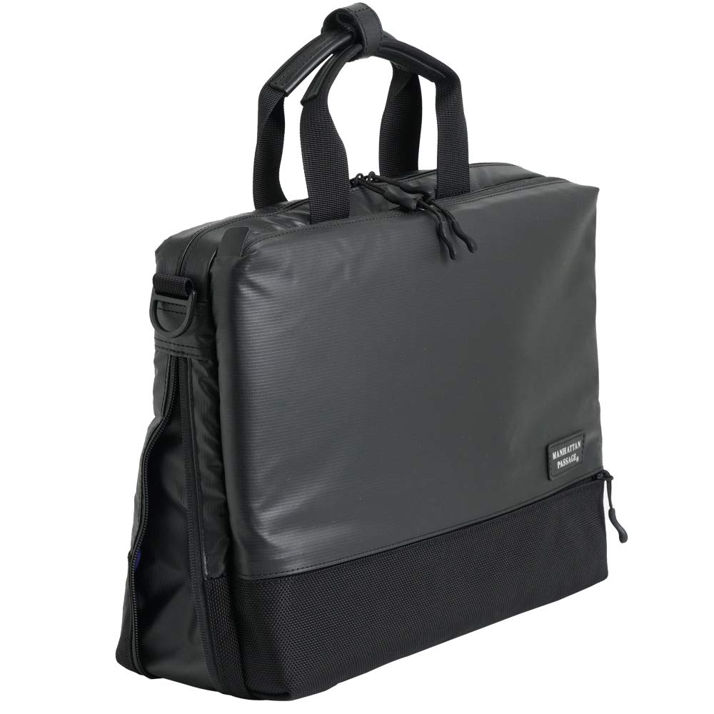 Manhattan Passage 3311MB Slim Well-Organized Expandable Briefcase, Plus 2.1 (Midnight Blue), Unisex