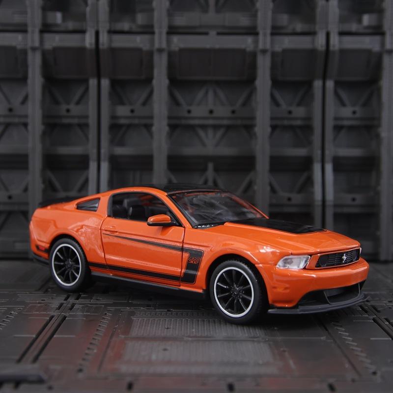 DRZG2 Maisto 1:24 Ford Mustang Boss 302 Alloy Car Diecasts & Toy Vehicles Car Model Miniature Scale Model Car For Children