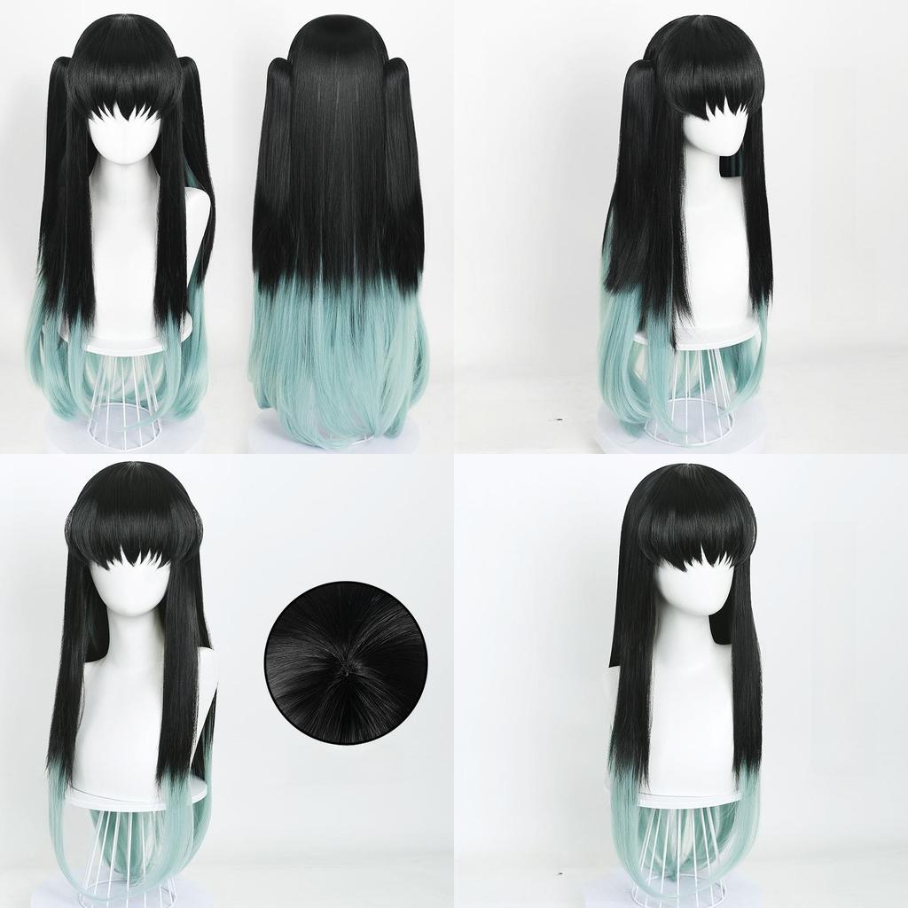 Demon Slayer Tokitou Muichirou Cosplay Wig Long Hair With Heatresistant Fibers For Women