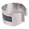 Wine Collar Thermometer Bar Beverage Tool Clip-on Bottle Thermometer With LCD Display For Champagne Beer And Wine