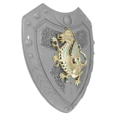 Scudo Bambini Giocattolo Cavaliere Cosplay Costume Drago Accessorio Guerriero Festa Bambini Rivolta Legno Gioco di Finzione Accessori Spettacolo Schiuma Ragazzi