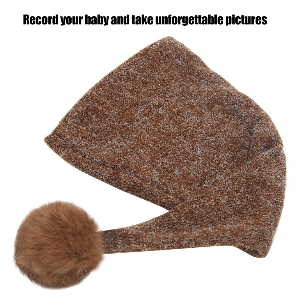 Knitting Wool Infant Hat Newborn Baby Photography Props Baby Boys Girls Photography Prop