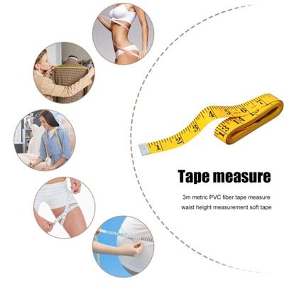 Soft Measuring Tape 150cm Flexible Nonslip Grip Perfect For Tailoring Carpentry And Children Safe Usage