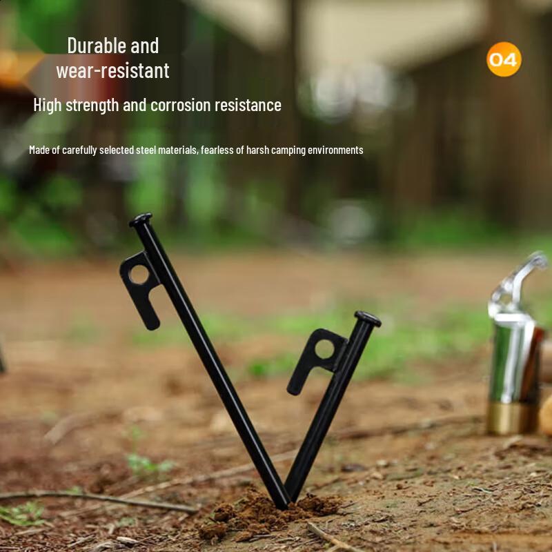Outdoor Heavy-Duty Tent & Canopy Ground Stakes
