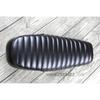 64cm University Retro Motorcycle Waterproof Leather Cafe Racer Vintage Gel Flat Cushion Seat Saddle