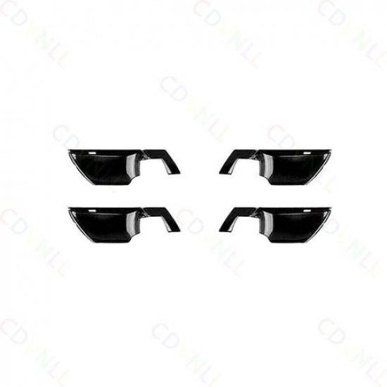 Inner Door Handle Bowl Panel Cover For Honda Accord 2018- 10th Bright Black