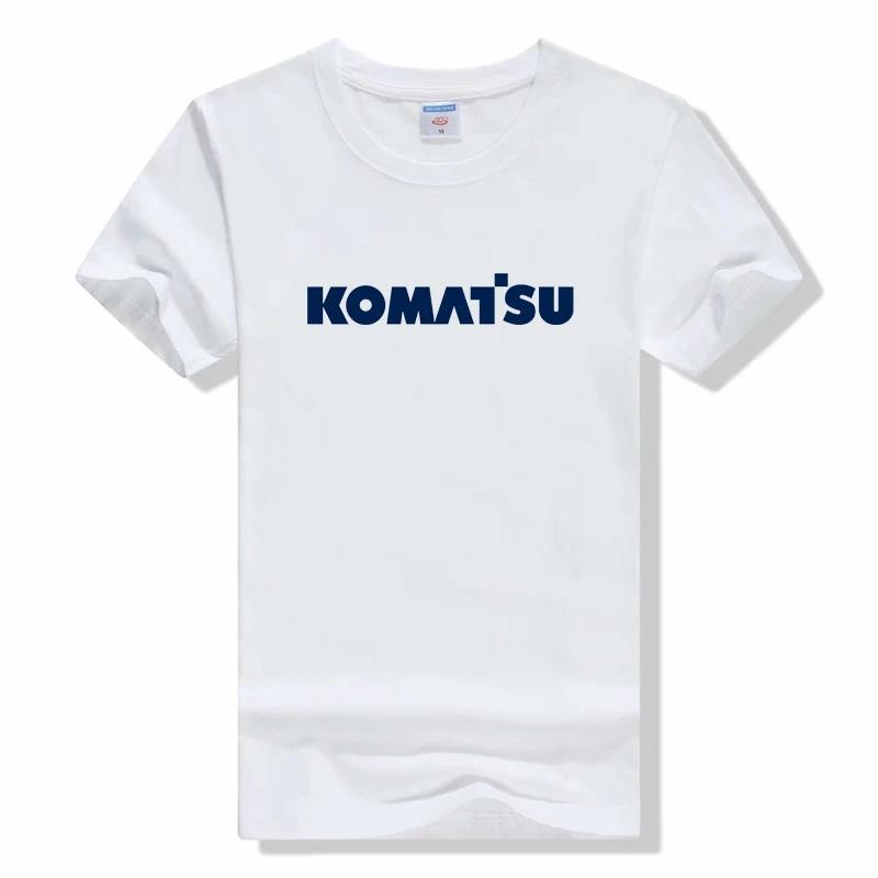 New Men T shirt Komatsu Logo T Shirt s Tee Shirt Classic ... XXXL