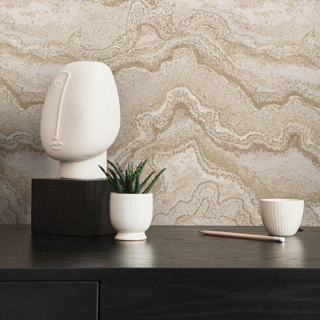 AS Creation Quartz Marble Heavyweight Vinyl Textured Wallpaper