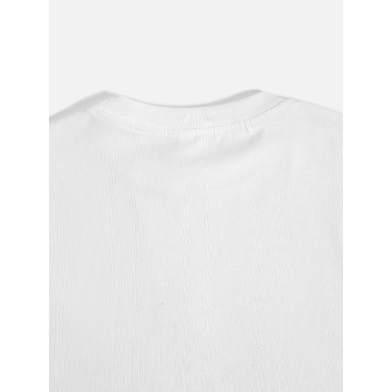 European Size Women's Luck - White T - shirt: Western Blossom: Cowboy Boots & Blooms Tee