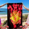 Football United F.C Print Beach Towel, Versatile Lightweight Absorbent Beach Towel for Pool Surf Yoga Bathroom, Perfect Birthday Holiday Gift