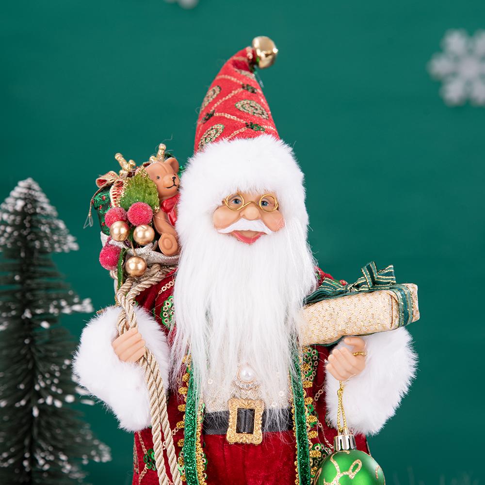Gift Bag Santa Claus Plush Ornament