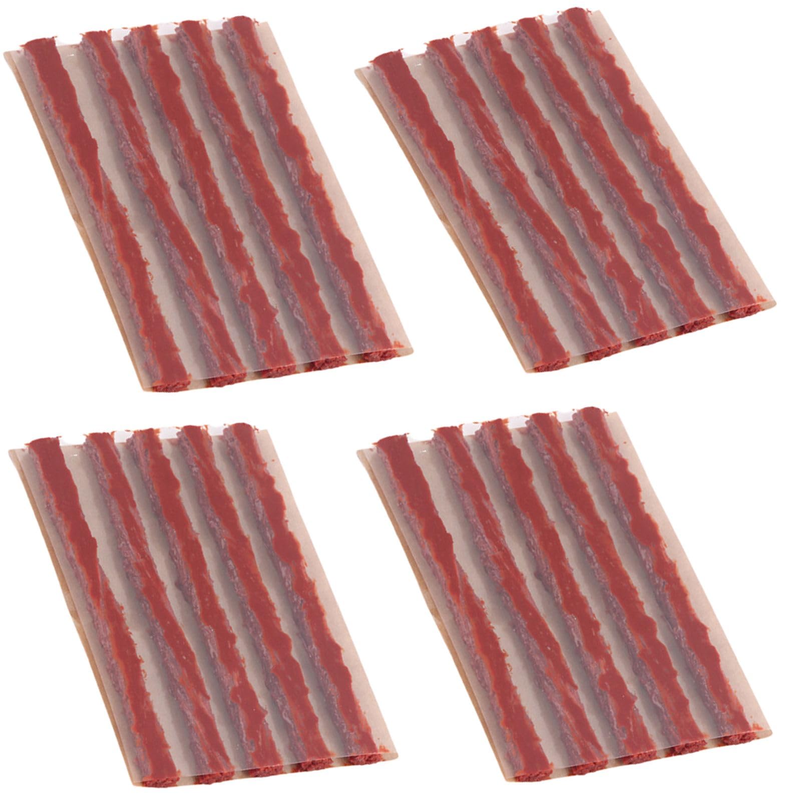 

HOTQ Puncture Repair Kit, Punk Repair Agent, Puncture Repair Strip, Tire Strip, Easy Tire First Aid, Pack of 20