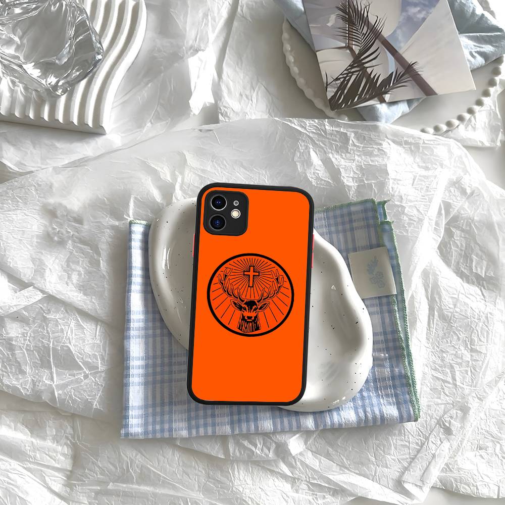 Hot J-JaegermeisterS For IPhone 15 16 Pro Max 11 12 13 14 XS XR X Plus 16E Matte Translucent Phone Cover