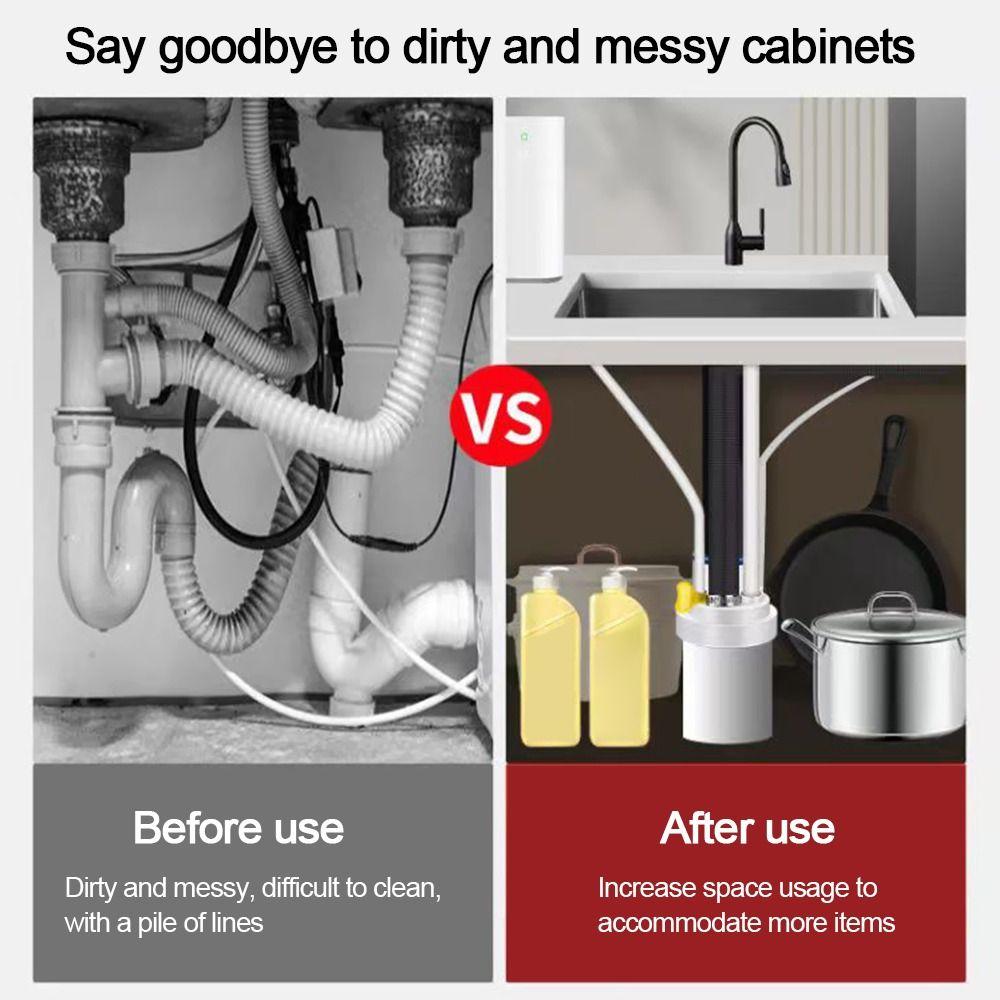 Proti zápachu Kuchyňské umyvadlo Kanalizační odbočka Pračka Drenážní materiál