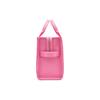 Marc Jacobs Silver Hardware Zipper Closure Leather Tote Bag Shopping Bag Shoulder Handbag Medium Bright Pink Women tote bags H004L01PF21-666