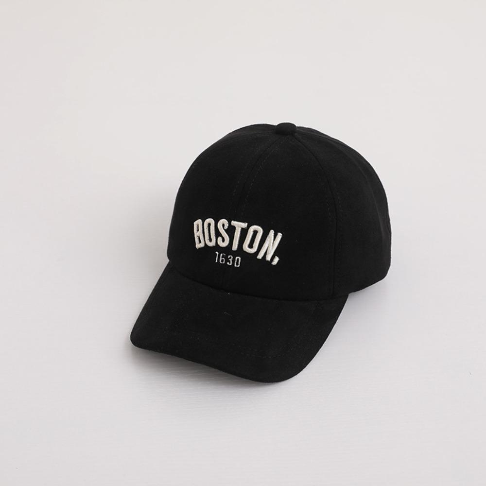 Casual Sun Hat Letter Embroidery Duck Tongue Hat Fashion Baseball Cap  Children
