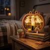 Cross-border Halloween Healing-style Ghost Pumpkin Lantern Teak Ornament Creative Bookshelf Storage Decoration Holiday Gift
