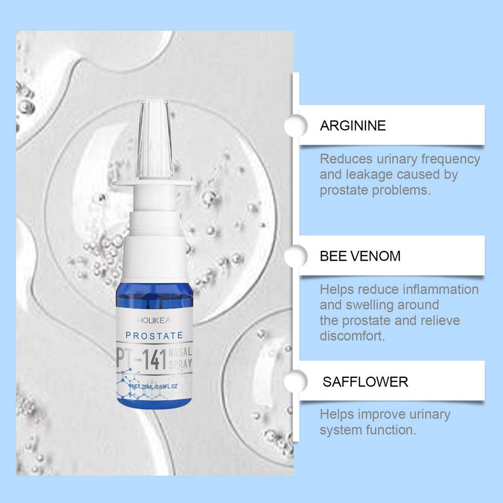 Pt-141 Nasal Spray Boost Revitalize Prostate Health Spray Helps Maintain Daily Vitality
