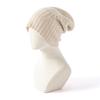 Women's Cable Knit Cashmere Hat - 35% Cashmere, Thick Wool, Ear Protection, Warm for Autumn/Winter