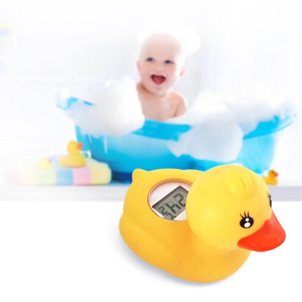 Baby Sicherheit Schwimmendes Badewannen-Thermometer IP67 Wasserdicht Enten-Thermometer Babybad