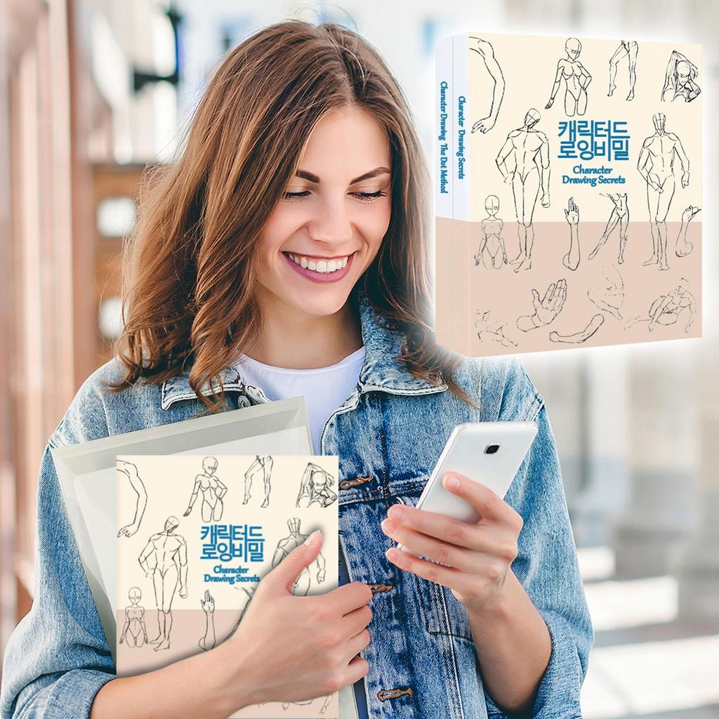 Komplettes Figurenskizzenbuch-Set Zeichentechniken für Anfänger bis fortgeschrittene Künstler