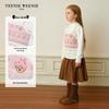 Teenie Weenie Kids Girls' Embroidered False Two-Piece Pullover Sweater