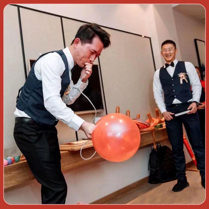 Groomsmen Blow-Up Balloon Gag: Wedding Reception Prank Props