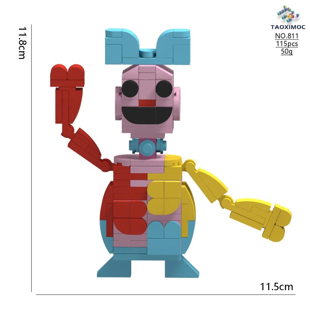 

New Nightmare Critter Building Blocks Toy Horror Game Poppi Smile Critter Construction Toy Birthday Christmas Gift