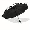 1pc Rammstein Design Automatic Open/Close Umbrella - Compact Travel Umbrella, Perfect Gift for Friends -Intricate Design Umbrella Yy250811093