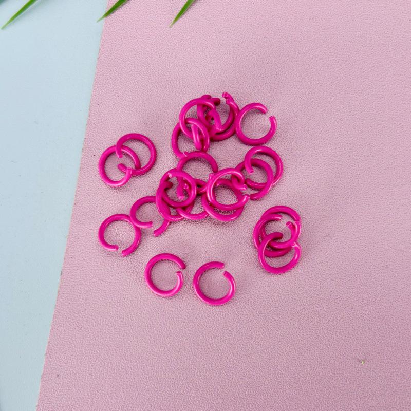 Colored DIY Jump Rings: Painted Handmade Connectors, Beads, Keychains, Ornaments