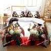 Fashion Game Monster Hunter Hinoa&Minoto Beding Set Single Twin Ful Quen King-Sized Dimensionsd Dimensions Bed Linen Set Adult People Kid Bedrom Duvet