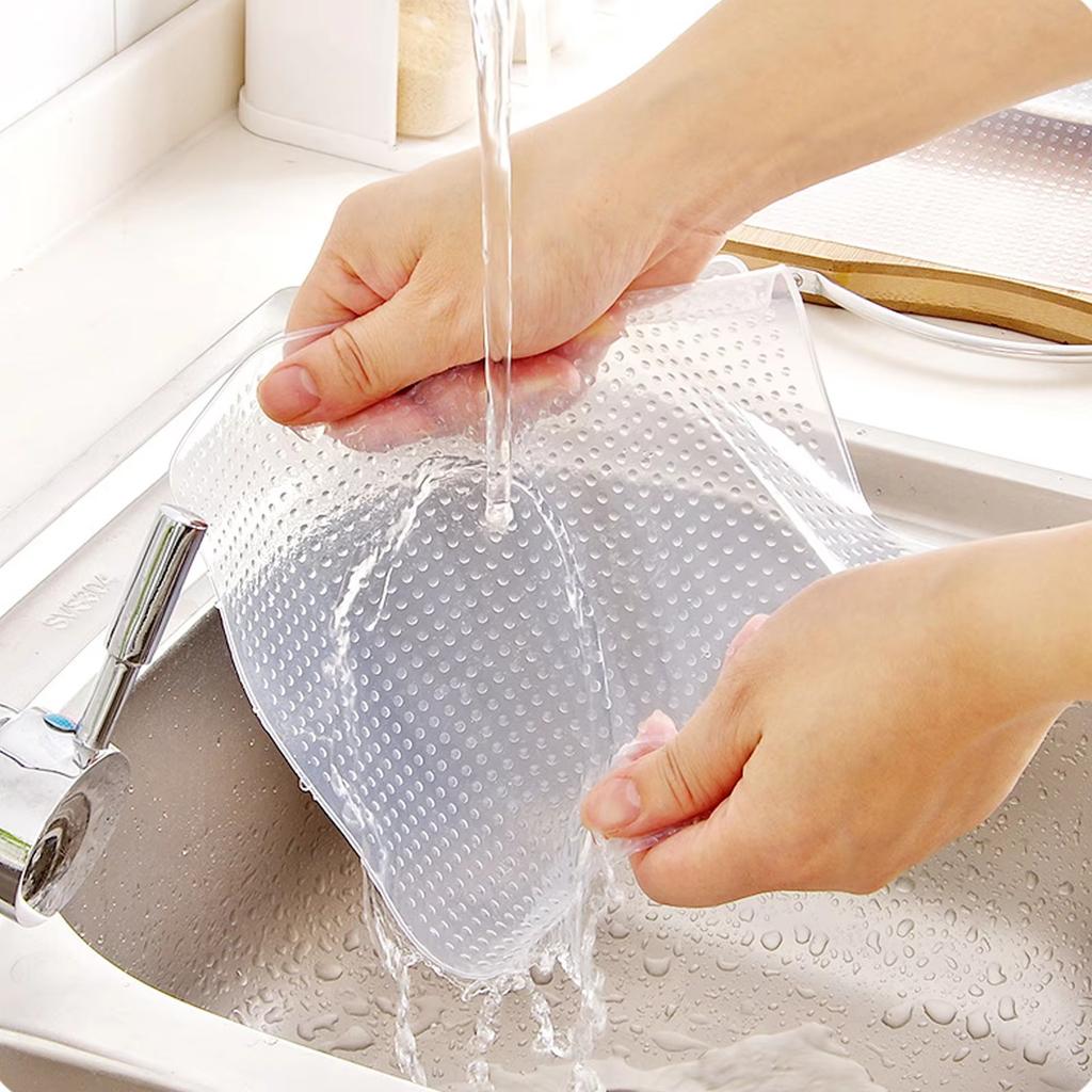 Silicone Reusable Food Storage Silicone Lids Plastic Wrap Food Microwave Splatter Cover Dishwasher Safe,BPA Free,Kitchen Tools