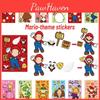Super Mario Cartoon Stickers Fun And Interactive Puzzle Stickers For Parent-child Bonding