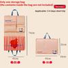 Portable Travel Storage Bag With Multiple Compartments For Clothing And Accessories