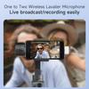 SX88 Wireless Lavalier Microphone - Noise-Reducing Clip Mic for Mobile Live Broadcasts
