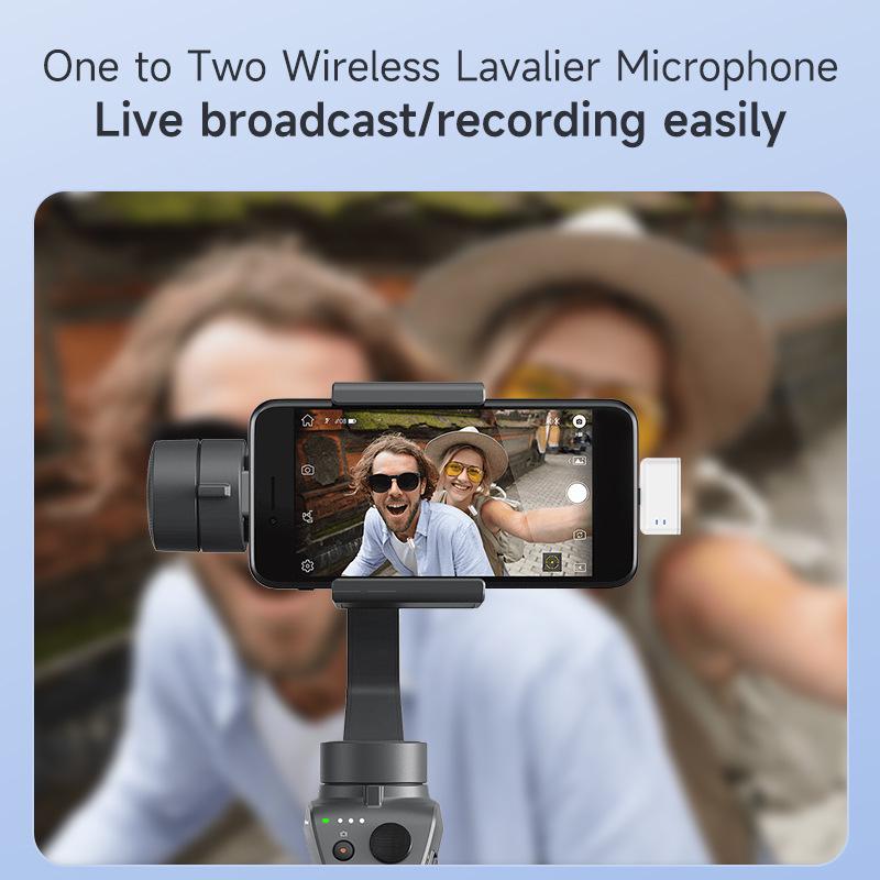 SX88 Wireless Lavalier Microphone - Noise-Reducing Clip Mic for Mobile Live Broadcasts