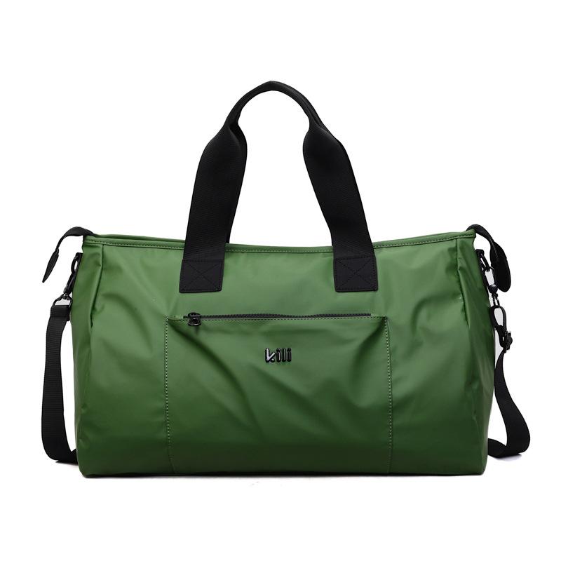 

Travel Bag, Large-capacity Carry-on Luggage Bag Dry and Wet Separation Sports and Fitness Bag зелений