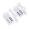35W PD Type-C US Plug Mobile Phone Charger 1 Unit Quick Charging 6-Port USB Hub Adapter