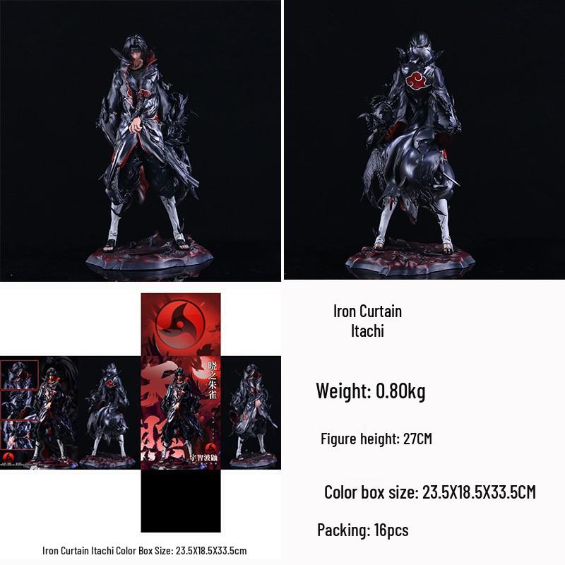 Iron Curtain Naruto Uchiha Itachi Figure