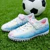 Children's TF Soccer Shoes Boys Girls Kid's Sports Running Sneakers Teenager Students Football Boots Soft Antiskid