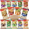 Amano Foods Zuppa di Miso Liofilizzata Regular Assortimento da 14 Varietà Set Cibo per Scorte Istantanee Confezionato Singolarmente Scatola Originale Inclusa Regalo per la Cura