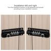 4-Digit Combination Lock Password Lock Sliding Bolt Door Lock Easy To Install