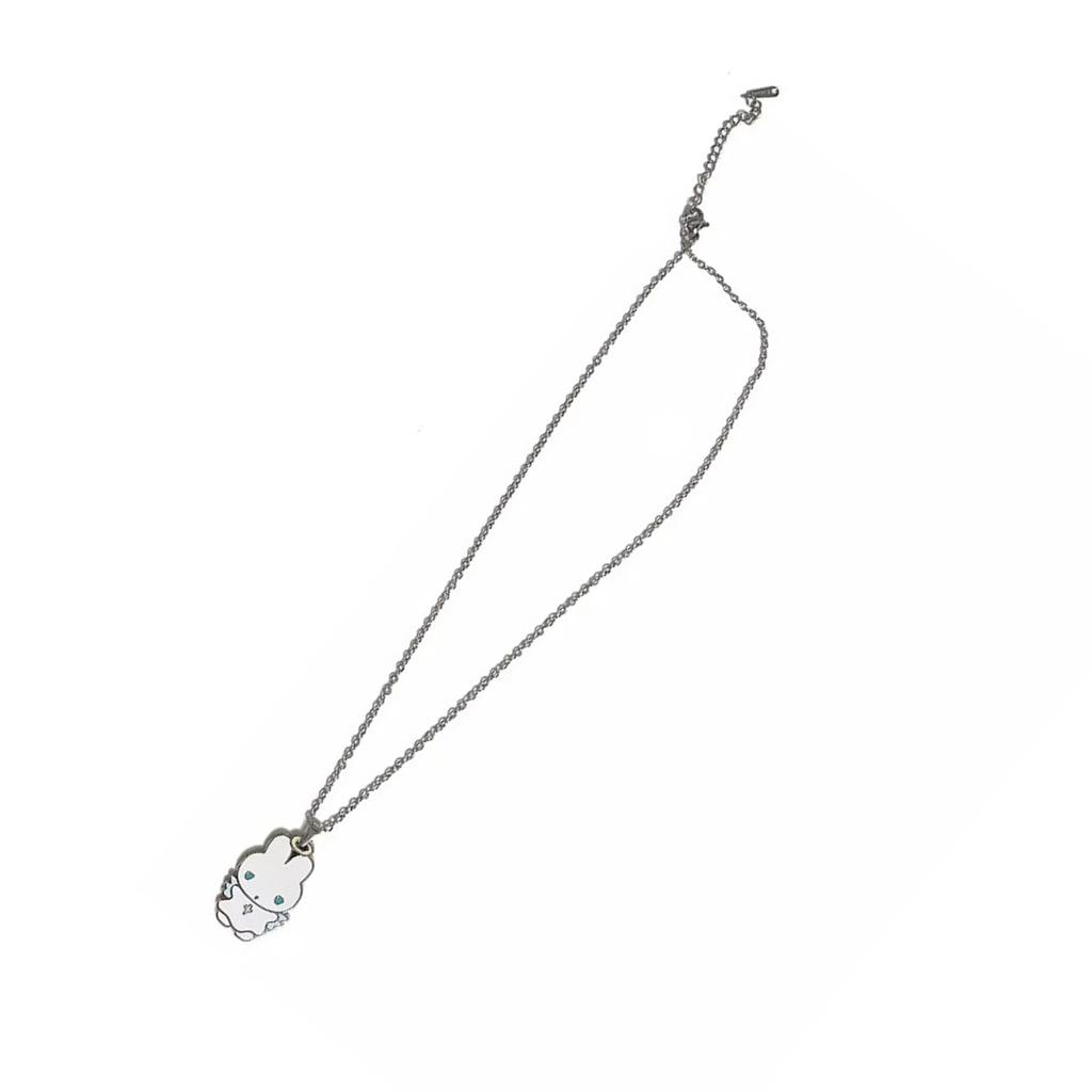 Fashionable Rabbit Necklace In Silver Decoration for Everyday Wear or Special Occasions Portable Designs Daily Use