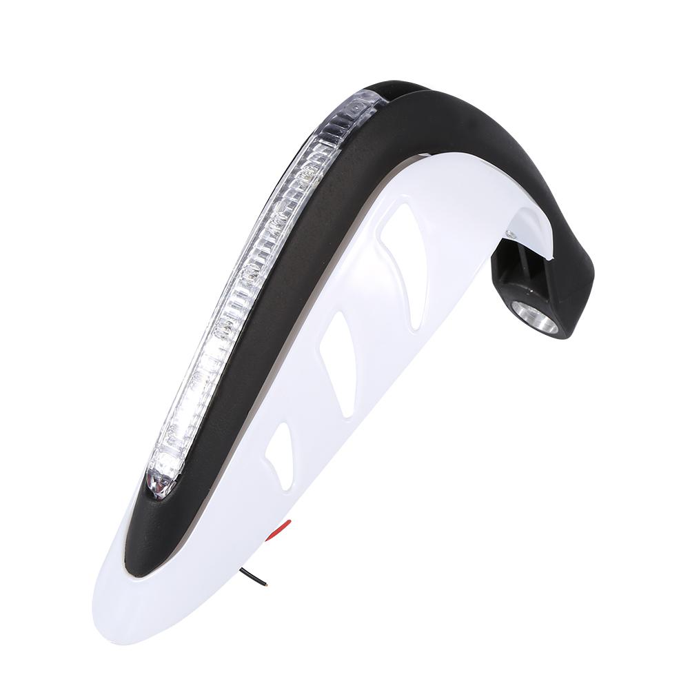 1 Pair   Handlebar Hand  or LED Light Motorcycle Hand Guards Black