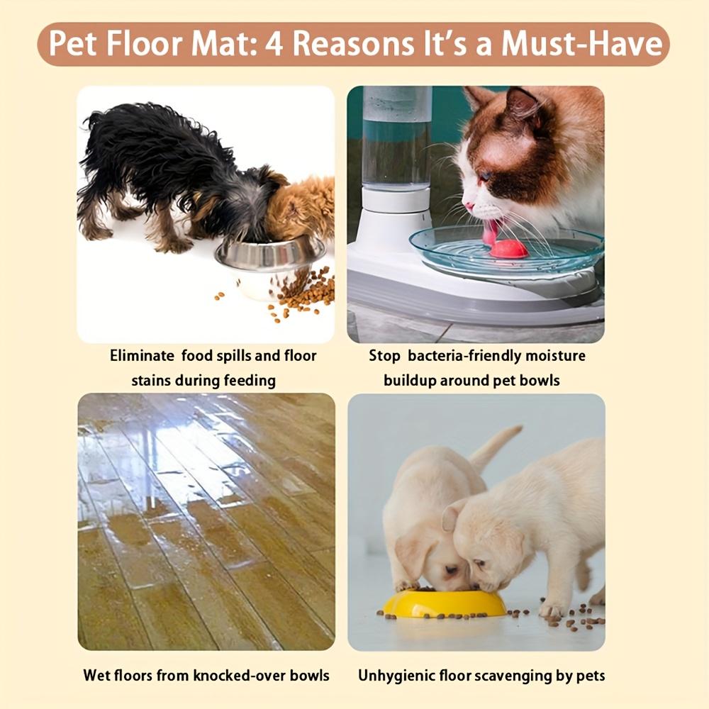 1pc Non-Slip Diatom Mud, Prevents Clutter In Watering Areas, Indoor Use,No Wash Pad,Minimalist Design,Ideal Gift for Pet Owners