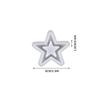 DIY Dropper Mold Hollow Star Decoration Table Cake Candle Mold