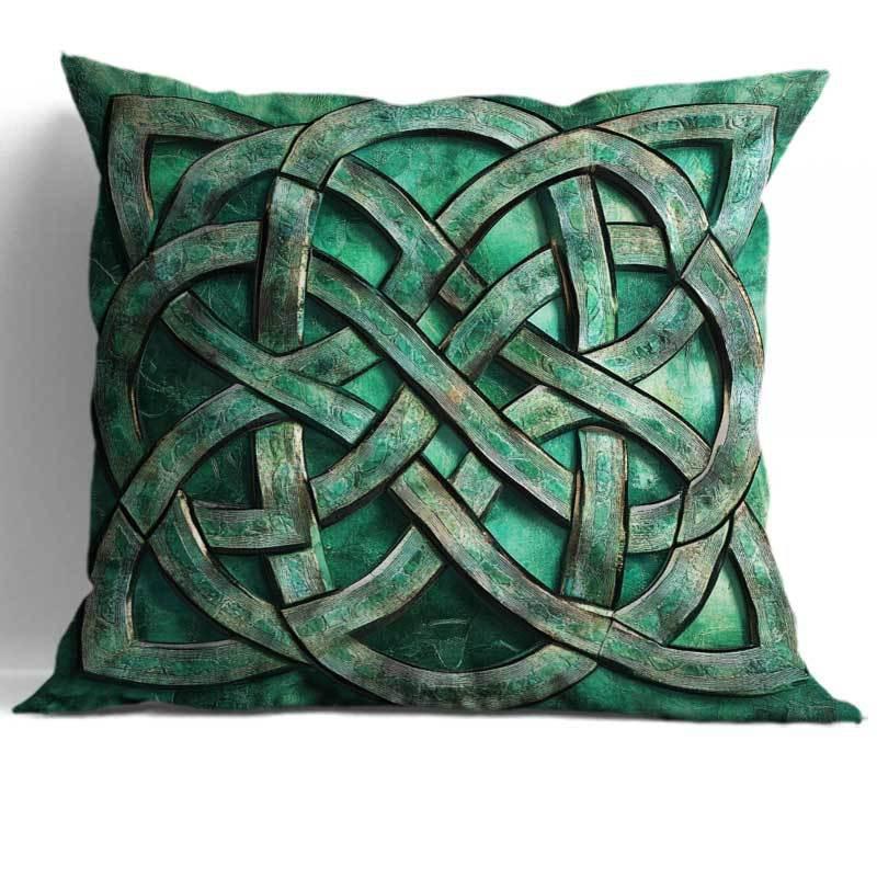 

Celtic knot pillowcaseSuitable for sofa car bedroom decorative cushion cover pillow cover 16x16Inch