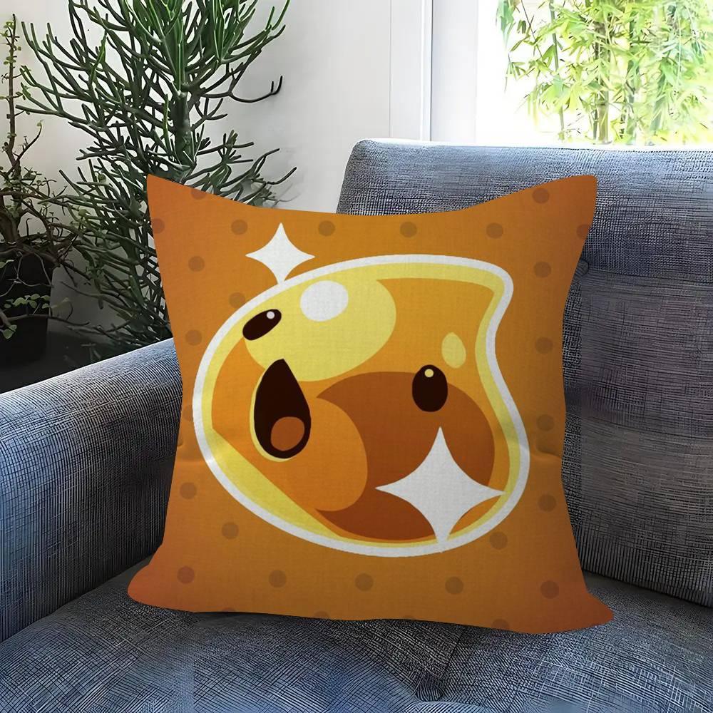 Game S-Slime Rancher 45*45Cm Cushion Cover Pillow Cover Decor Pillowcase Home Pillowcase For Couch Pillow